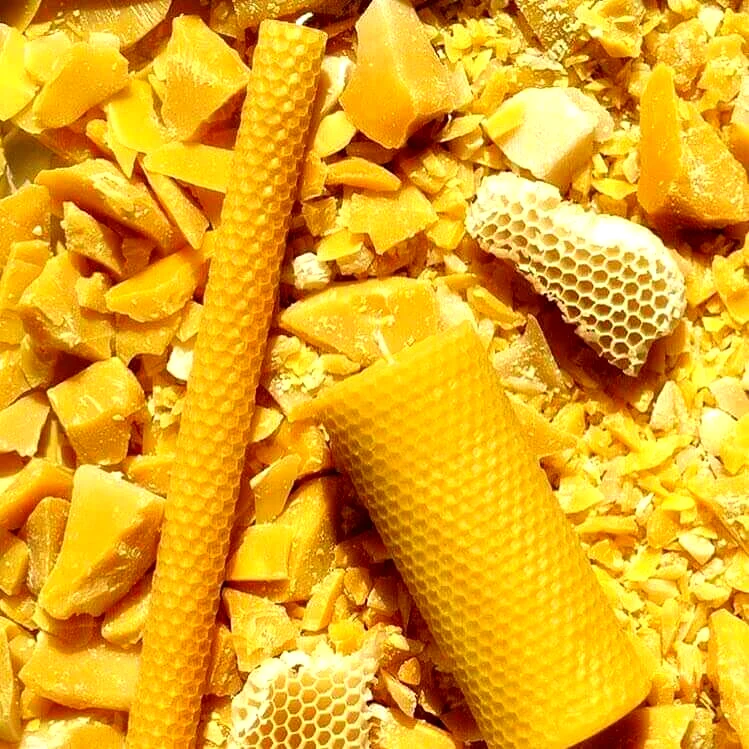 شمع با موم طبیعی