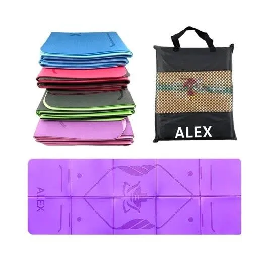 مت یوگا تاشو الکس طرح دار TPE