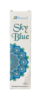 عود 90 گرمی اسکای بلو JAY BHAVANI (طراوت، نشاط، فضای باز)