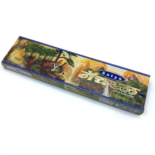 عود طبیعت ساتیا (رایحه طبیعی، بدون مواد شیمیایی، مناسب استفاده روزانه)
