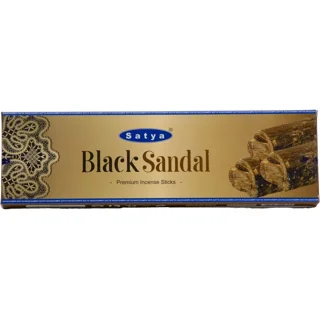 عود صندل سیاه (رایحه چوبی و عمیق، مناسب برای مراسم آیینی، یوگا و مراقبه)