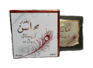بخور عربی محاسن کریستال (آرامش، تمرکز، خوشبوکننده)